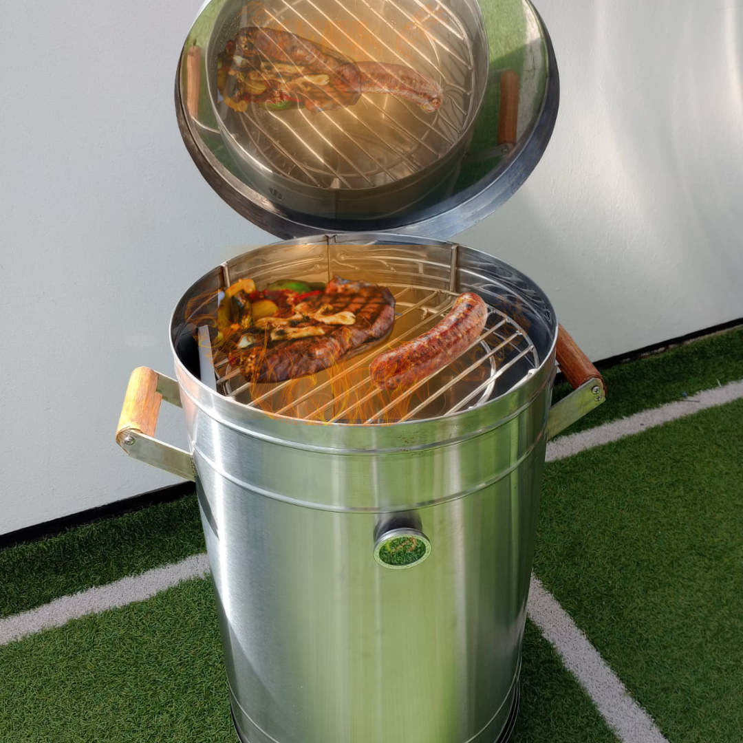 MASTER GRILL BARREL - Barril Asador Portatil